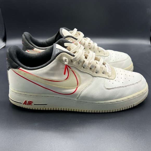 Nike Air Force 1 Low Script Swoosh Sneakers Men's Size 11.5 - Picture 6 of 13